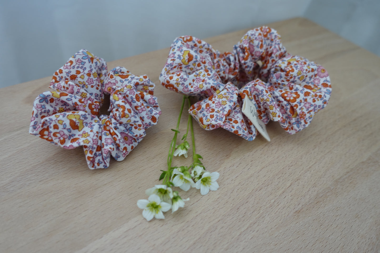 Scrunchie Vintageblumen