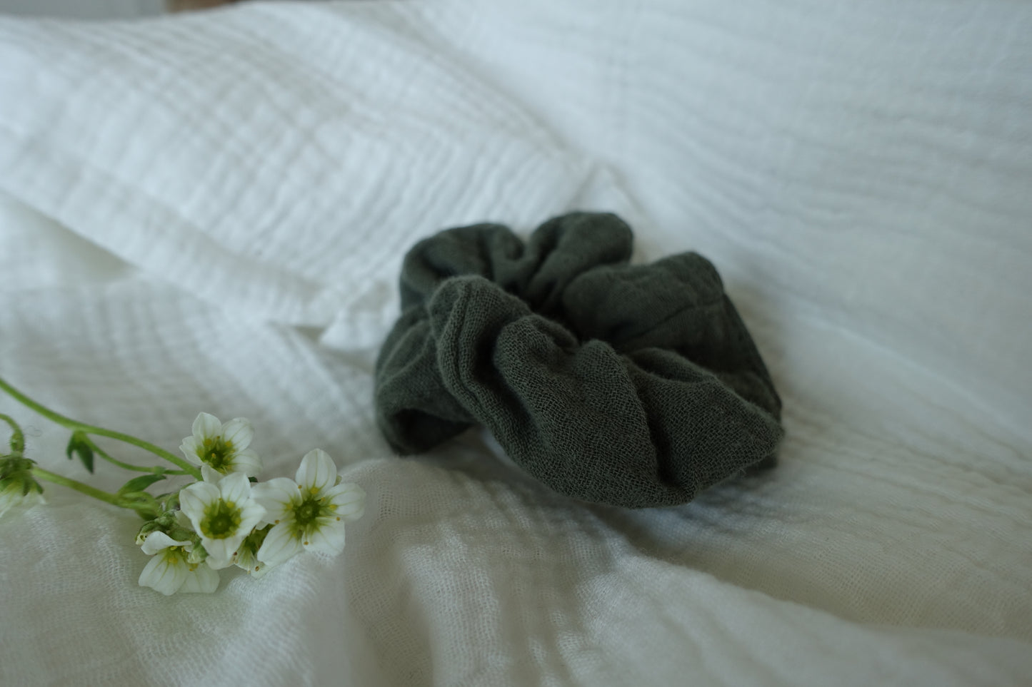 Scrunchie Waldgrün