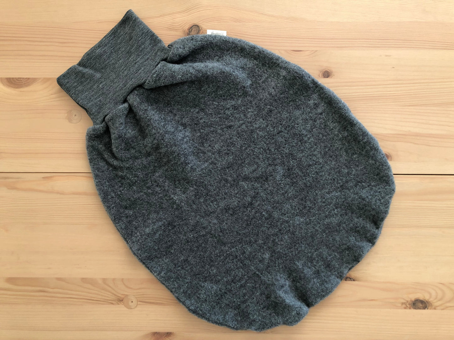 Pucksack Merinowollfleece Grau
