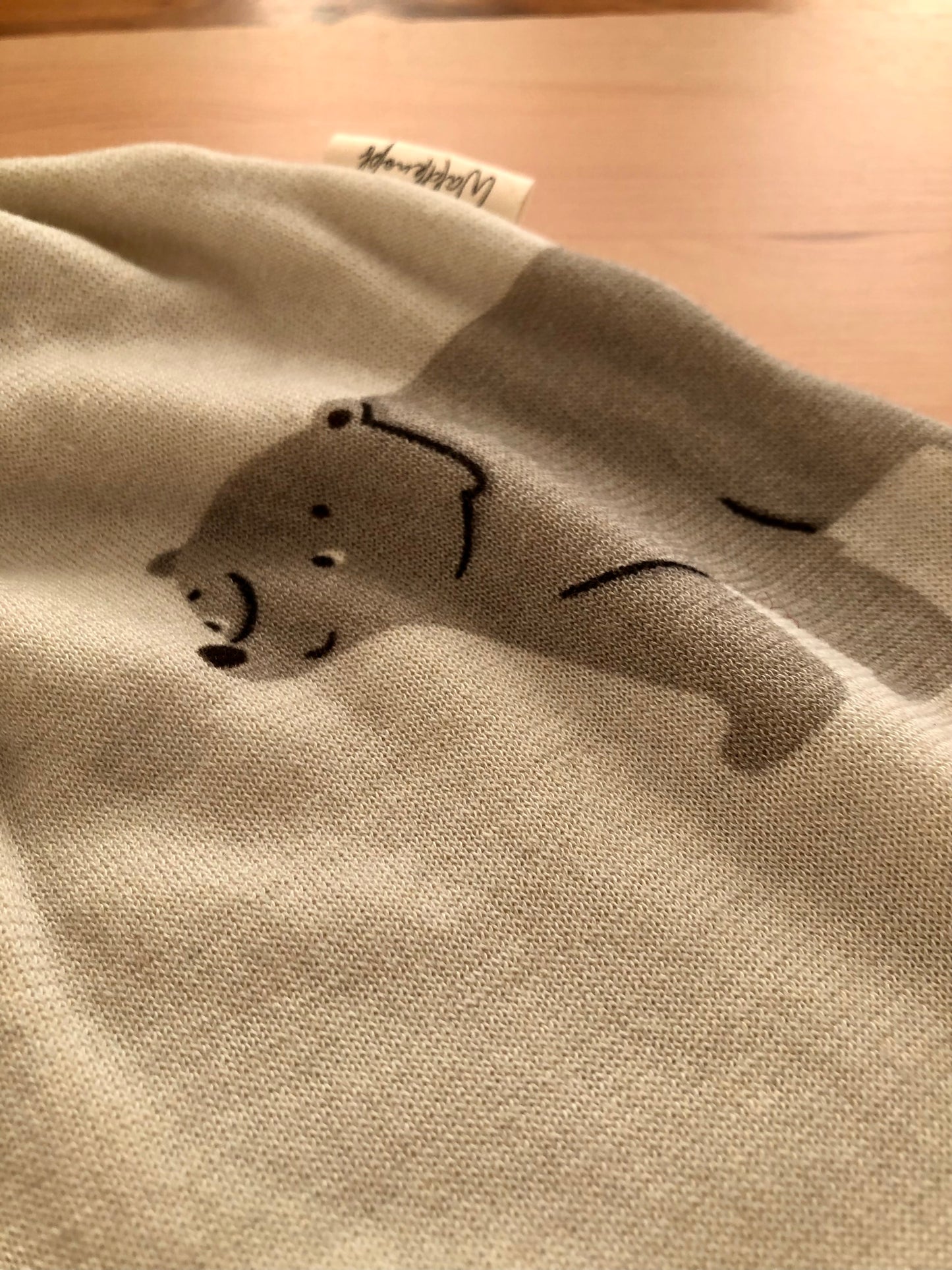 Pucksack Merinowolle „Bärentraum“
