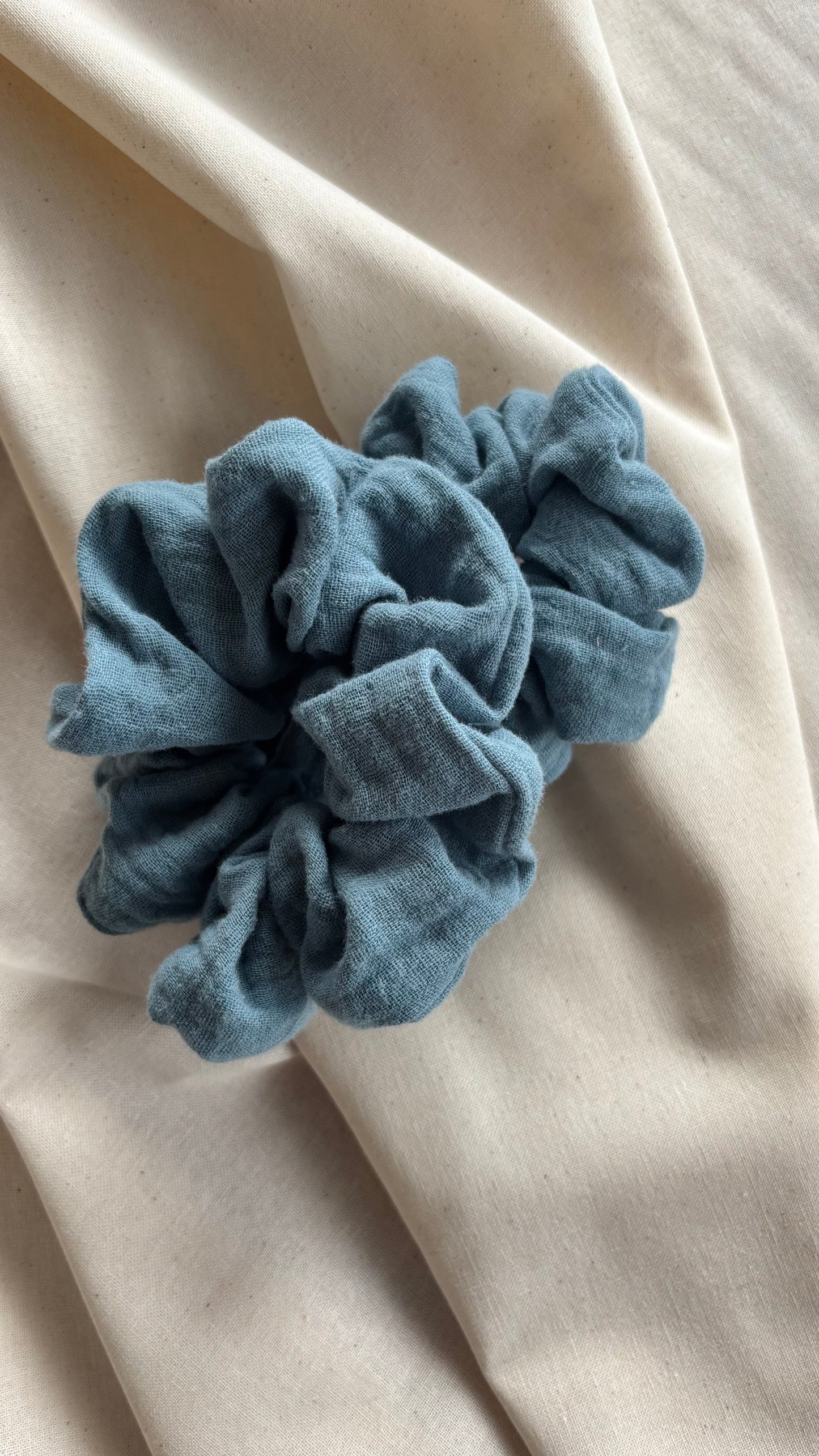 Scrunchie Bio-Baumwollmusselin