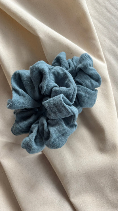 Scrunchie Bio-Baumwollmusselin