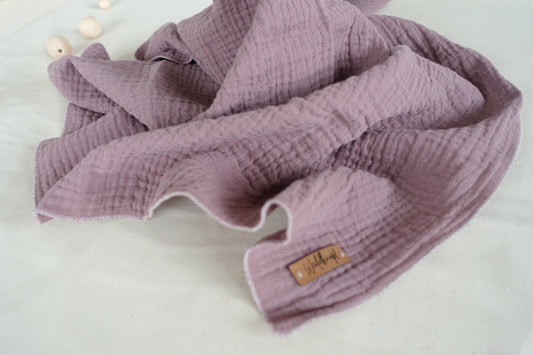 Musselintuch mauve