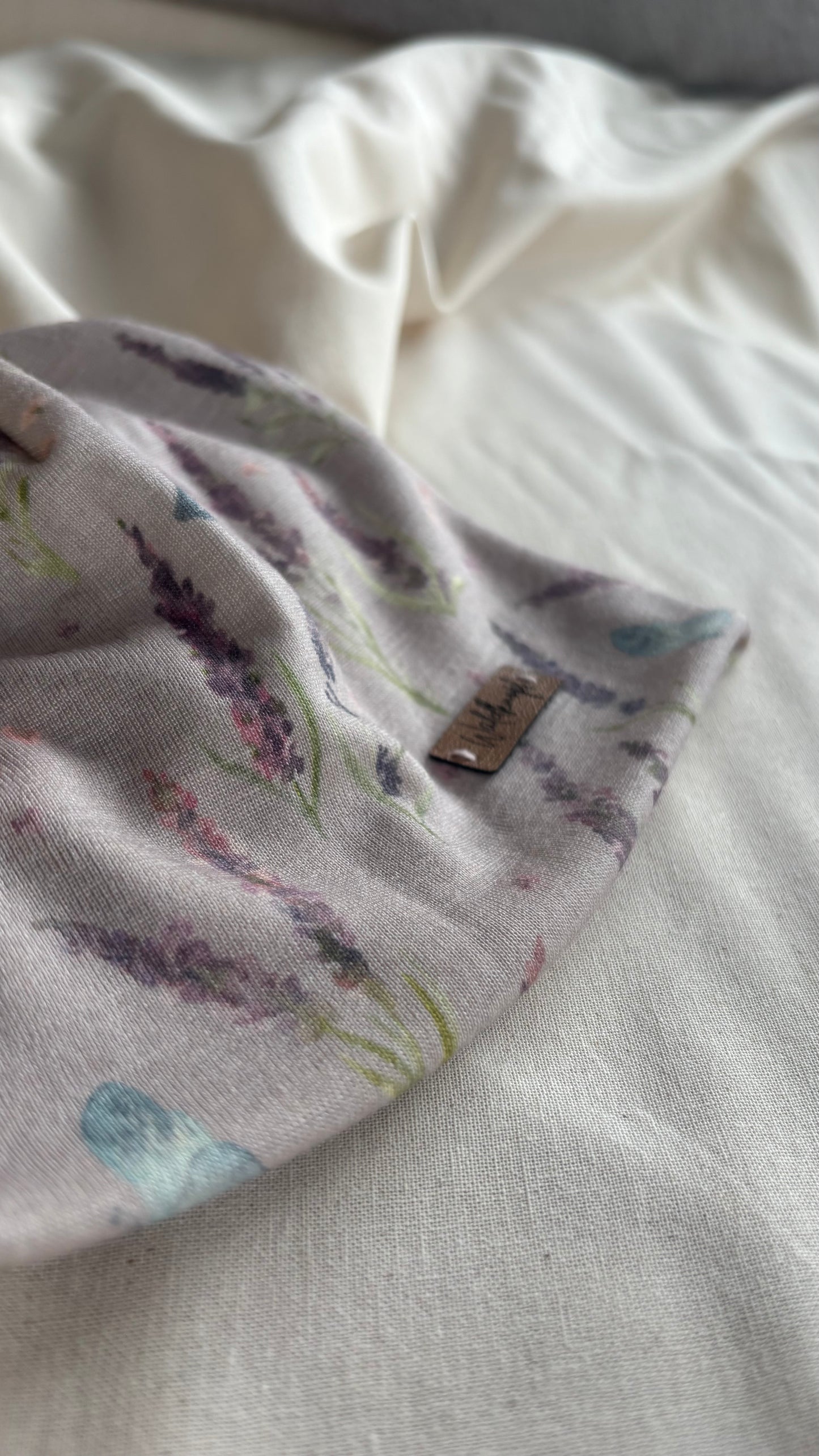 Hauberl „Lavendel“ aus Merinowolle-Maulbeerseide