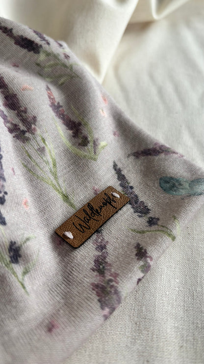 Hauberl „Lavendel“ aus Merinowolle-Maulbeerseide