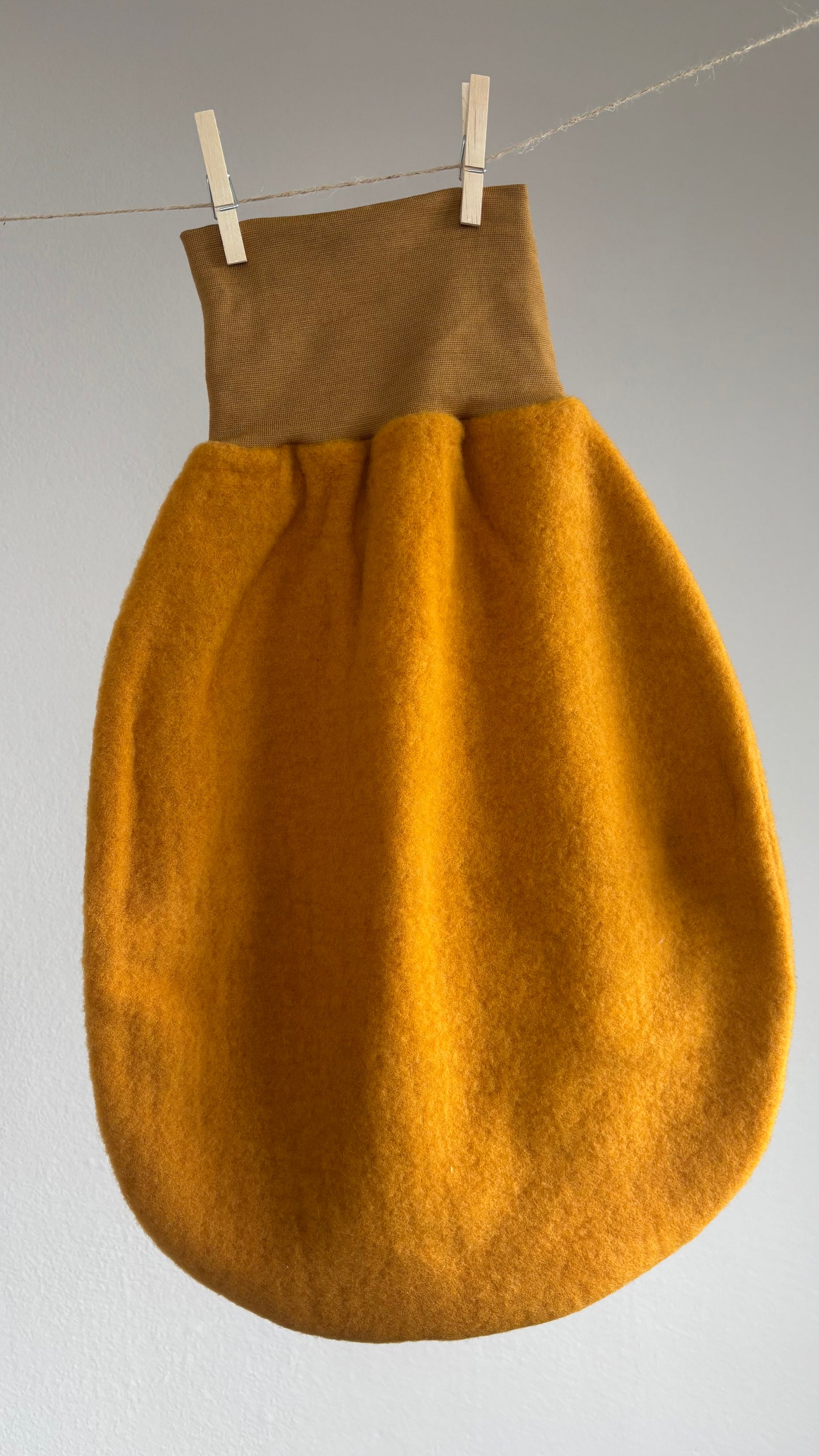 Pucksack aus weichem Merinowollfleece