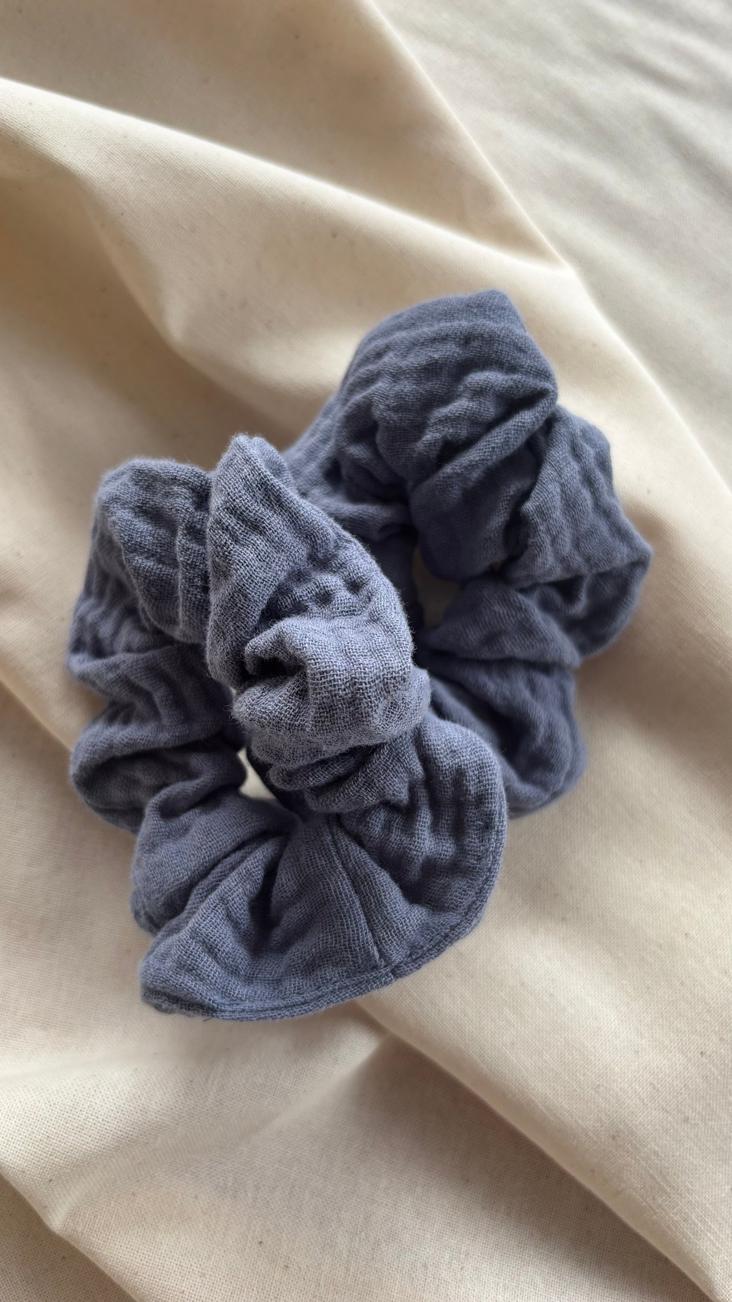 Scrunchie Bio-Baumwollmusselin