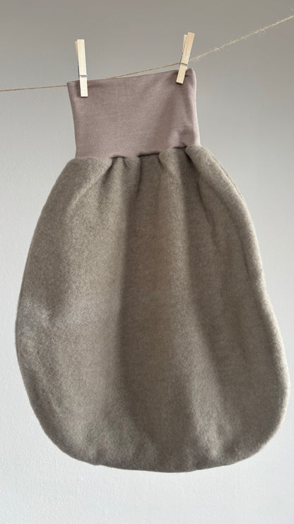 Pucksack aus weichem Merinowollfleece