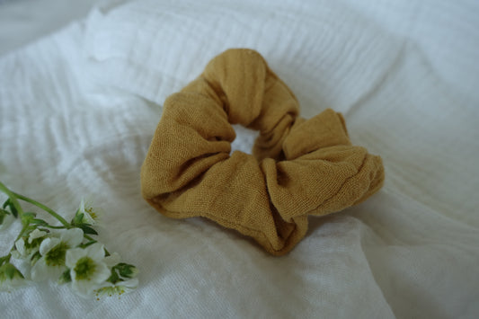 Scrunchie Senfgelb